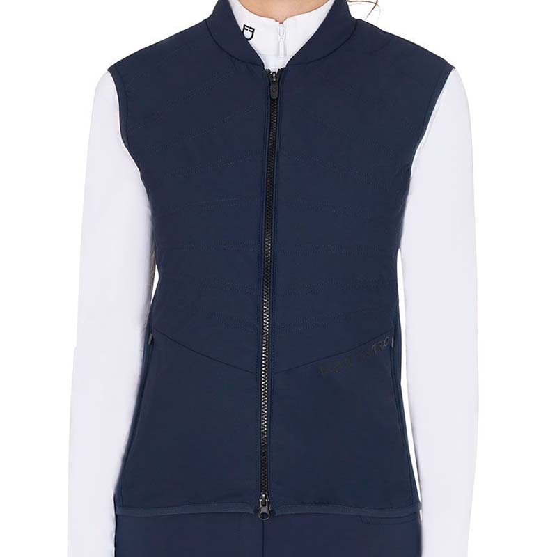 Equestro women vest in technical fabric - 9063
