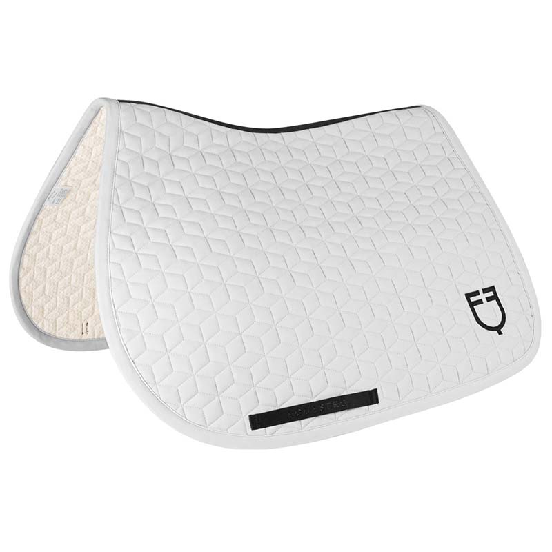 Equestro Jumping Saddle Pad with Cube Quilting - 9824