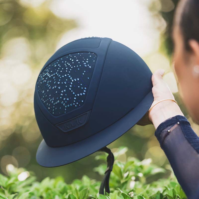 KASK Star Lady ANIMA Vibe Riding Helmet - Swarovski shell decoration - 3463