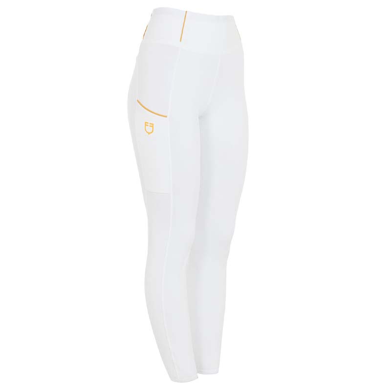 Equestro Winter Full-Grip Riding Leggings with Fleece Lining - 9784
