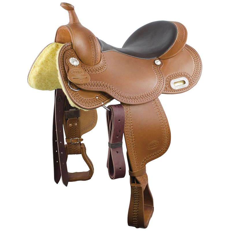 Pool’s western barrel saddle