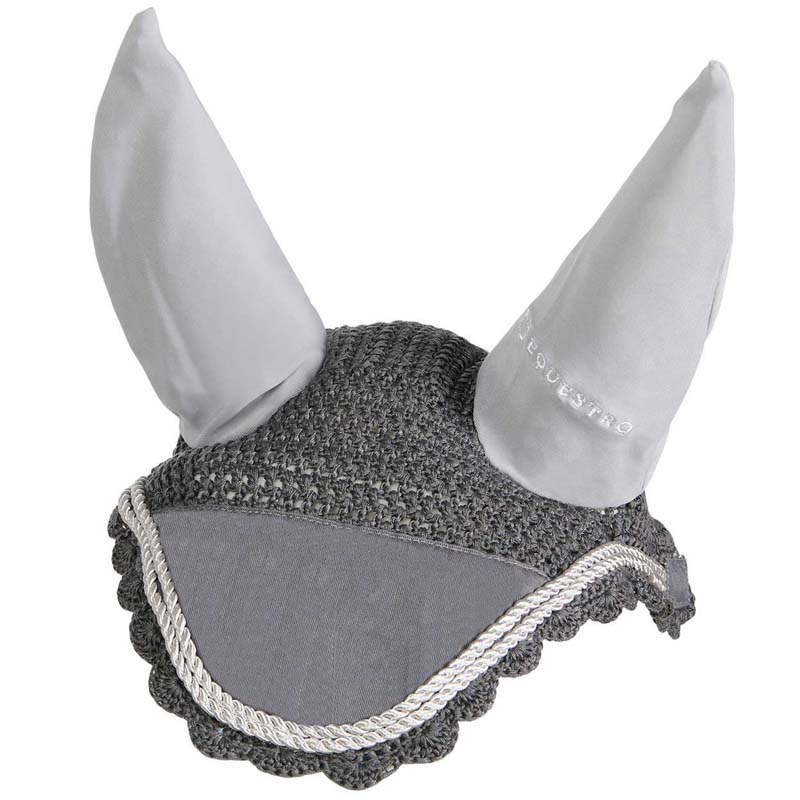Equestro ear net with cord - 0585