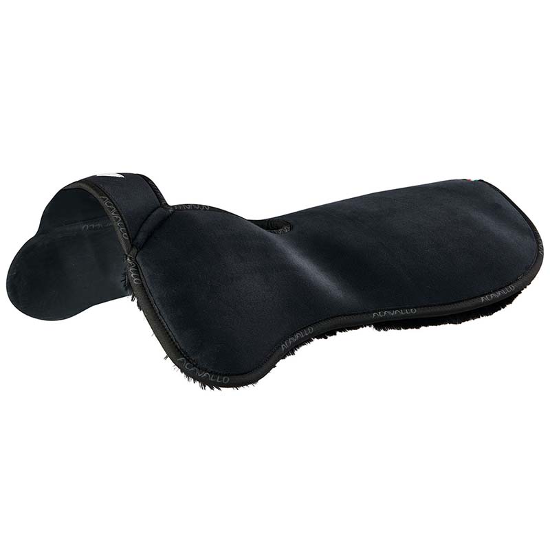Withers free memory foam half pad with sheepskin - 3590