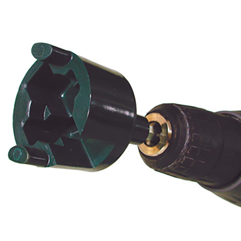 Spinning nut for drill for screw insulators - 7499
