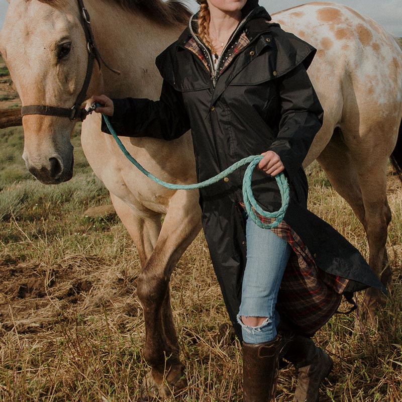 Long australian jacket stockman coat unisex
