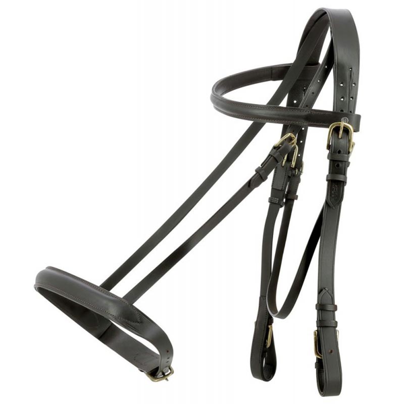 Draught horse complete bridle for heavy horse
