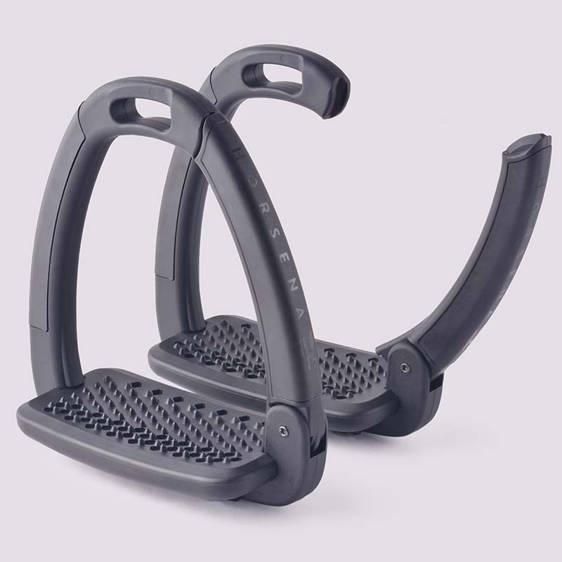 Safety stirrups horsena swap stirrup with colored cover - 3122
