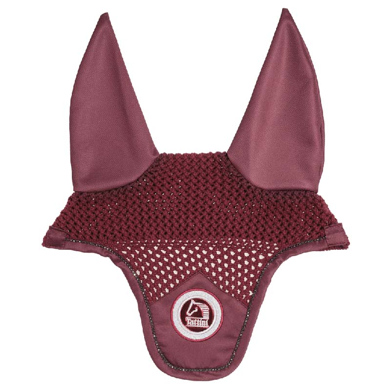 Tattini louvre cotton crochet ear bonnet