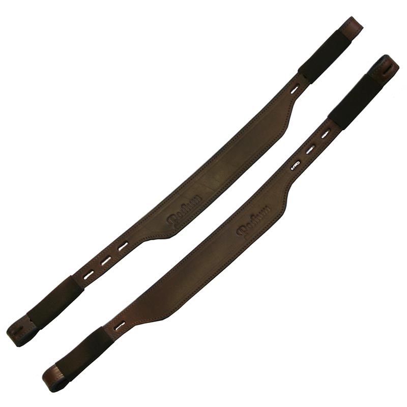 Podium stirrup leathers in leather or nabuk