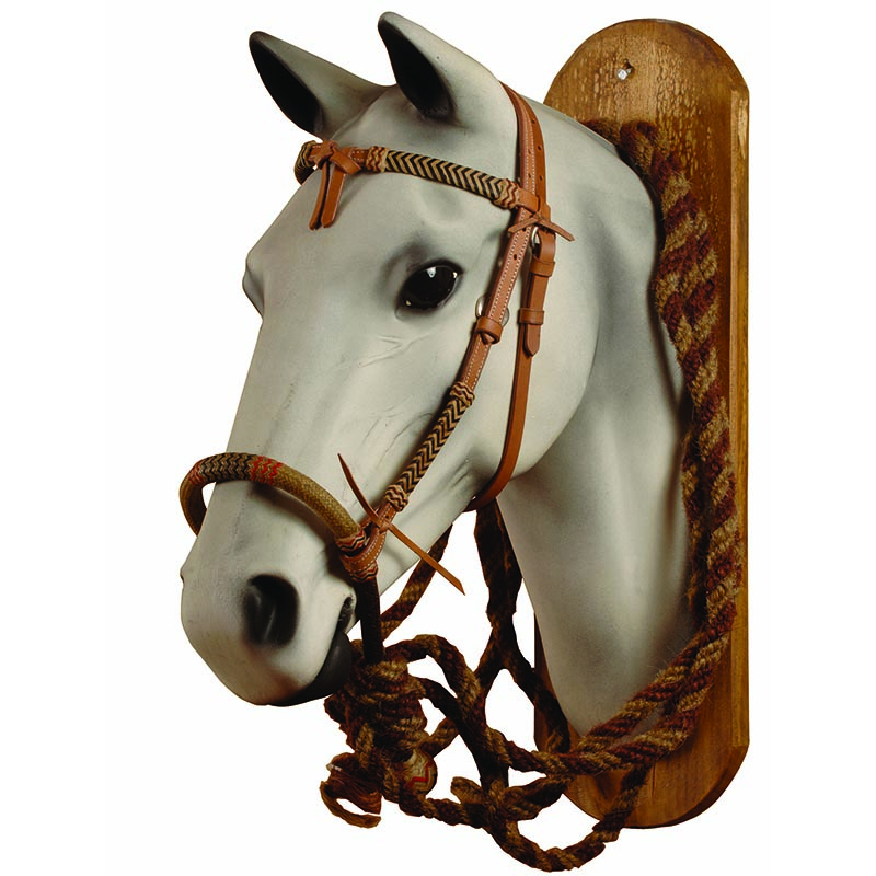 Complete lakota bosal set with rawhide