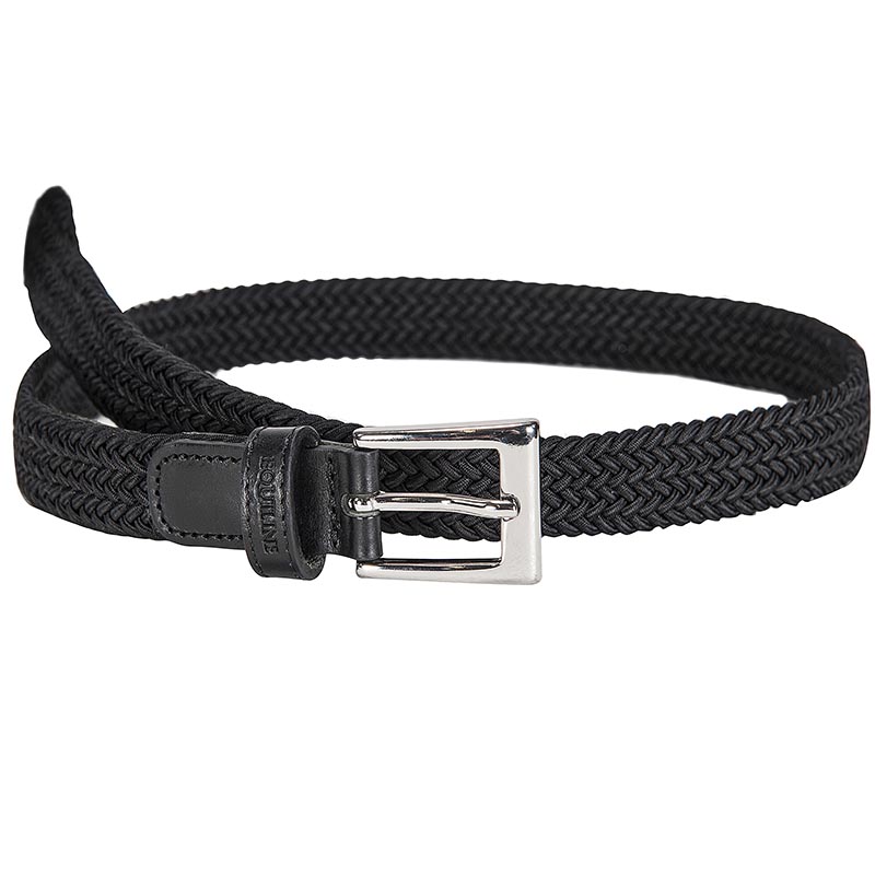 Braided elastic equiline maggie women belt