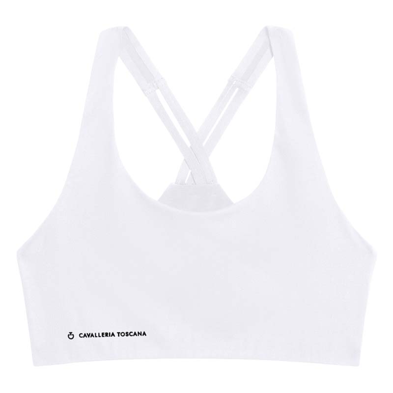 Cavalleria Toscana Women's Sports Crop Top - 4027
