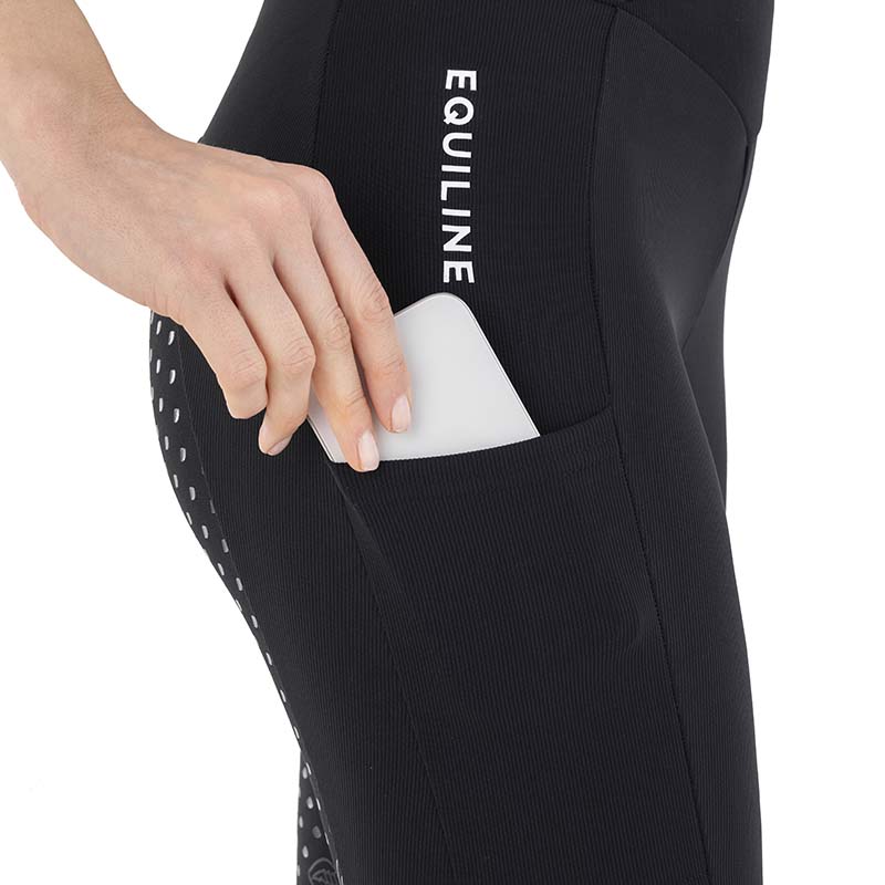 Equiline Ribbed Riding Leggings Full Grip for women - 9224