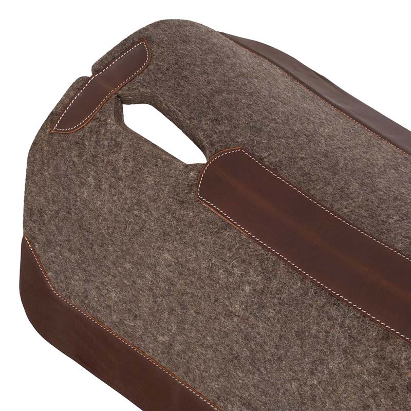 Pool’s felt western saddlecloth with ventilation holes - 5080