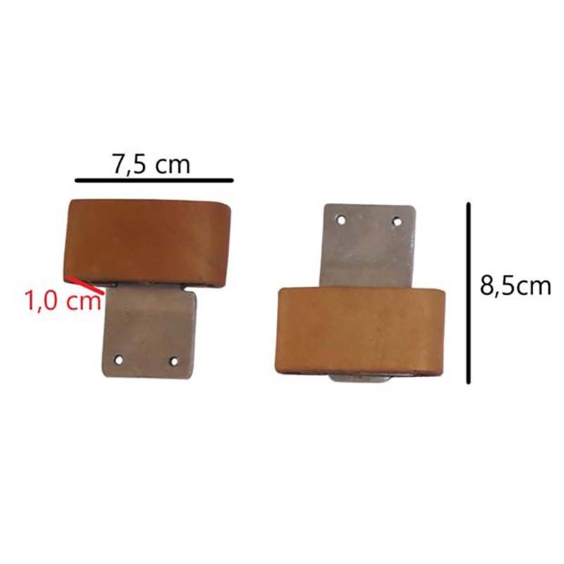 Bayonet junction for western saddle fender - 1418