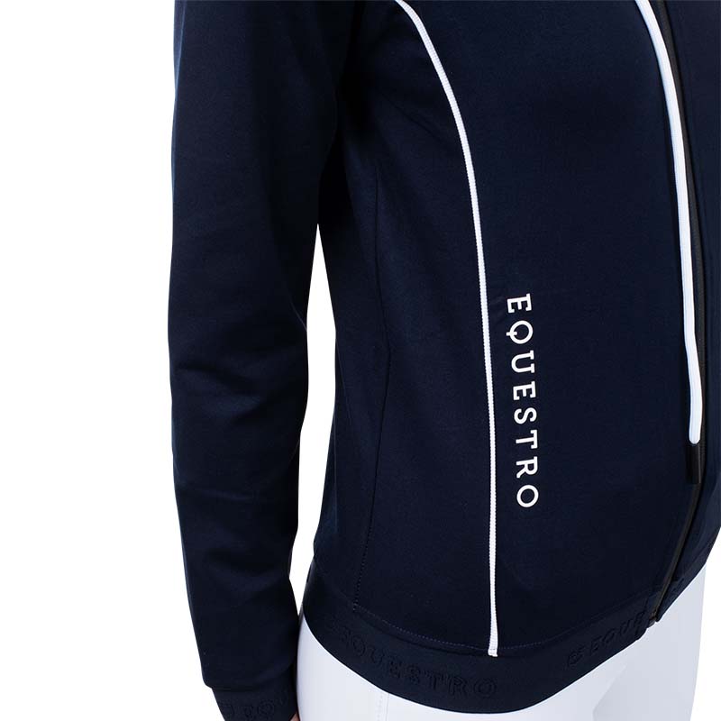 Ladies Equestro hoodie full zip sweatshirt  - 2679