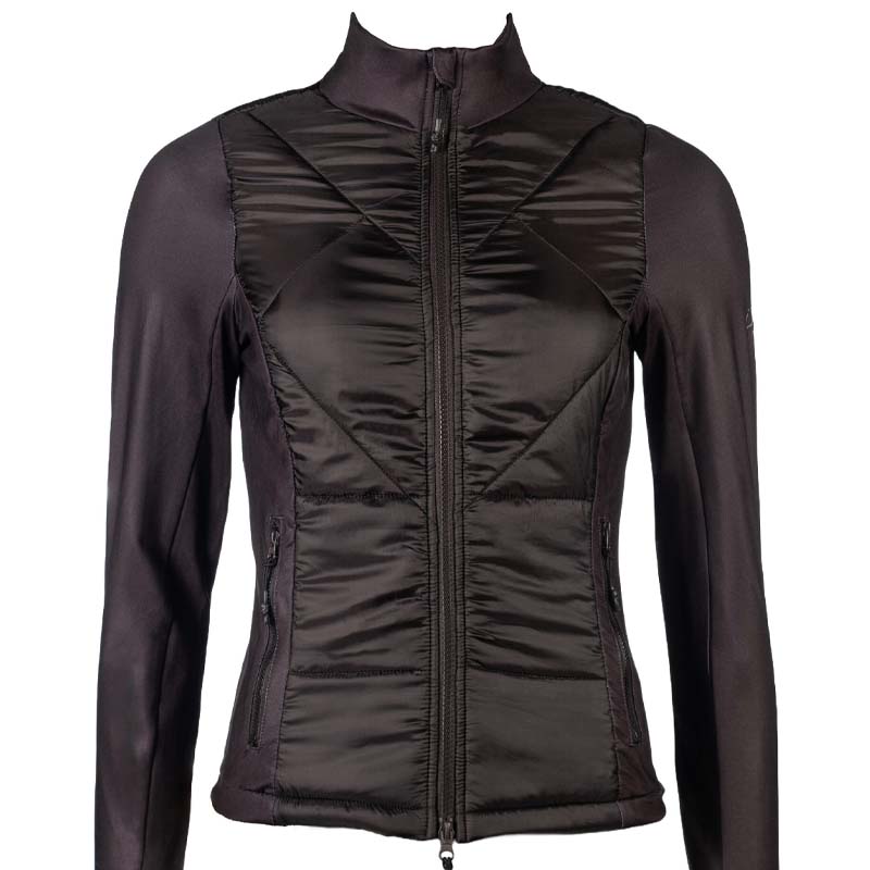Breathable Nylon and Jersey Jacket for Women and Girls HKM - 2179