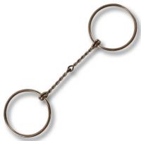 WESTERN SNAFFLE BIT STEEL TWISTED