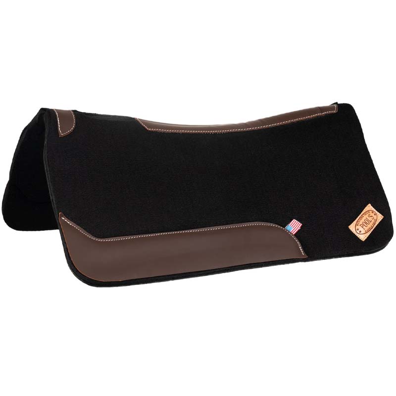 Western pool's felt and neoprene saddle pad 2.5 cm