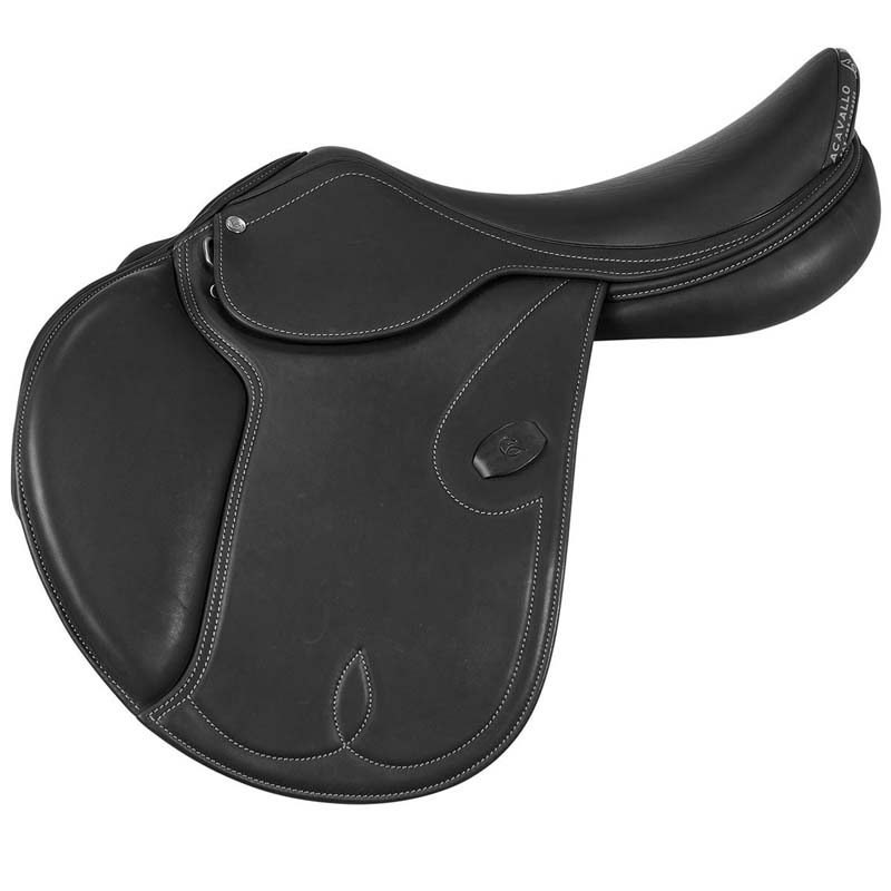 Acavallo jumping saddle model botticelli with adjustable gullet