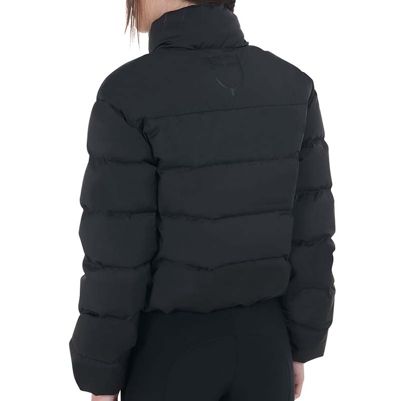 Equestro Women's Bomber Puffer Jacket - 9739