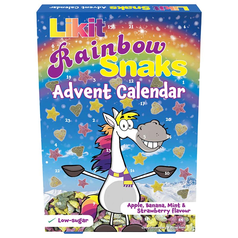 Advent Calendar with Likit Snaks Treats for your Horse