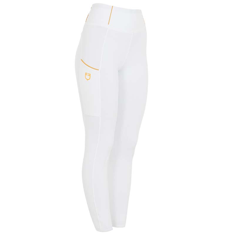 Winter Riding Leggings Equestro for Girl, Full-grip with fleece lining  - 9785