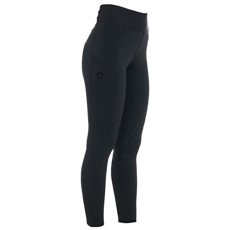 Equestro women’s riding leggings high waist full grip  - 3478