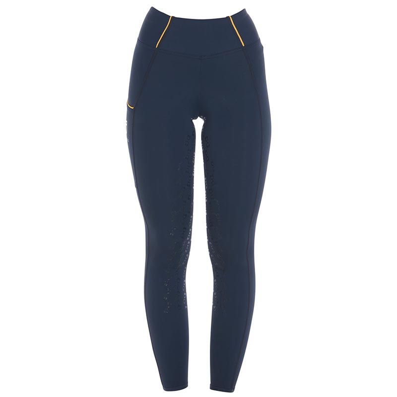 Equestro women’s riding leggings high waist full grip  - 3478