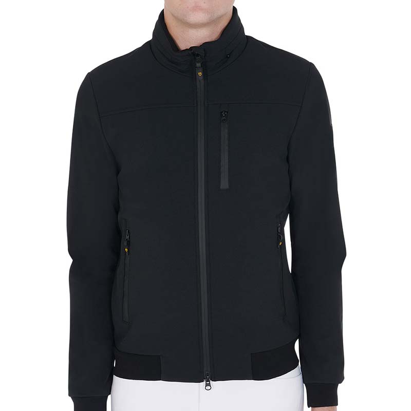 Equestro winter jacket men pull-out hood