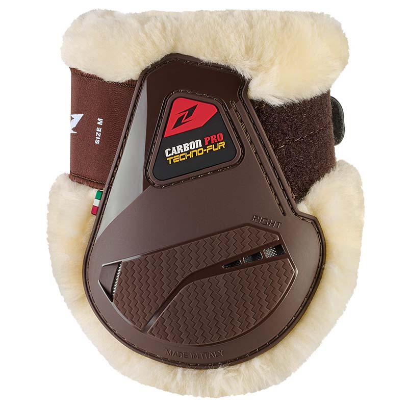 Zandona’ carbon pro techno-fur young fetlock boots fluffy - 1743