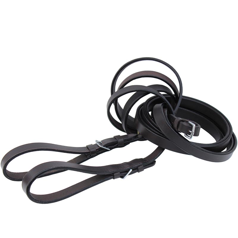 Driving reins smooth leather