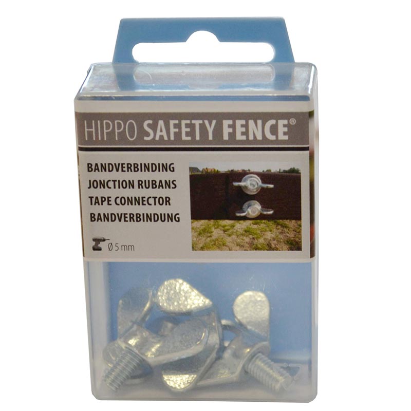 Connecting screws for the hippo safety fence