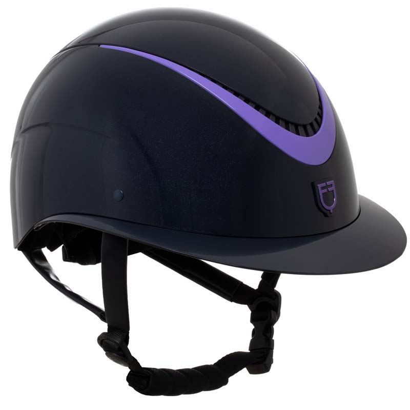 Equestro galaxy shine helmet with glossy finish - 3217