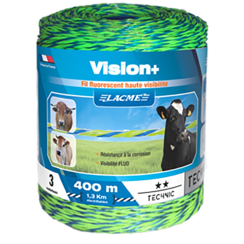 Electric draht vision + leuchtstoff high visibility 400 mt