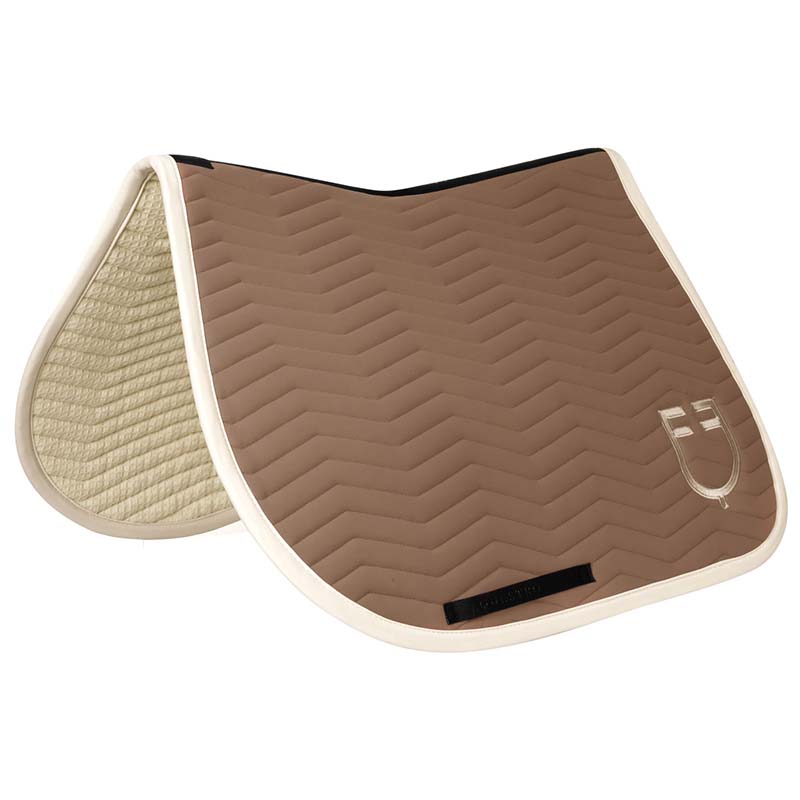 Equestro Jumping Saddle pad Wave Quilting