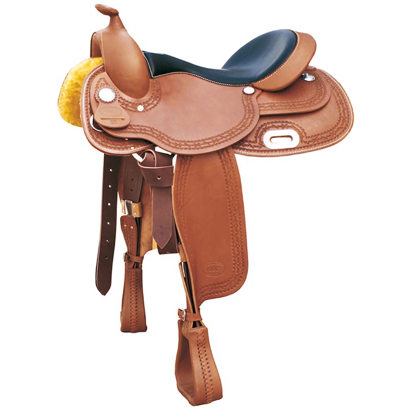 Western pool's reining full contact saddle - 4911