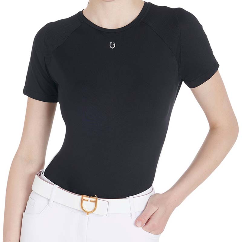 Equestro technical training t-shirt for women - 9057