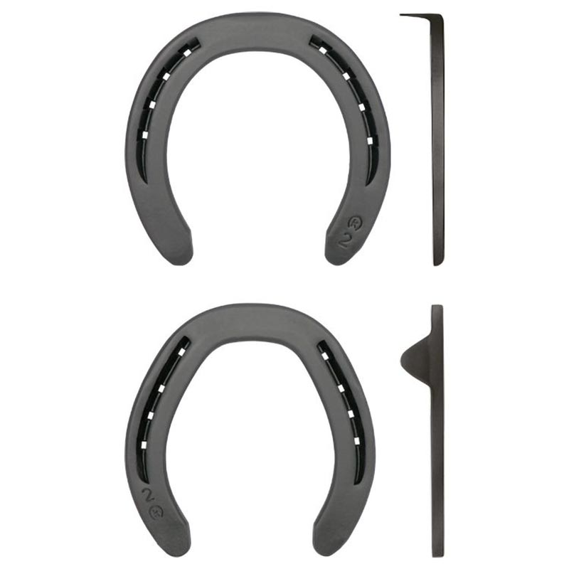 Pair of dutch horseshoe with clips
