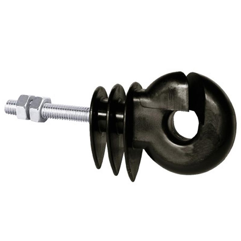 Isolator ivatige lacme screw for iron posts 25 pcs