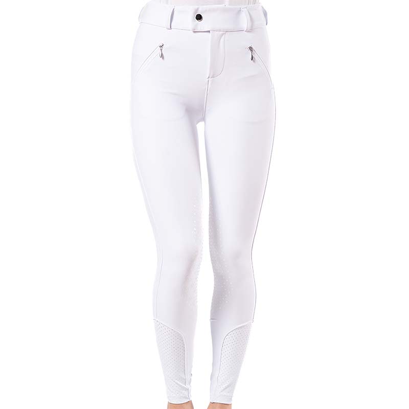 Women evo riding breeches with knee grip - 3972