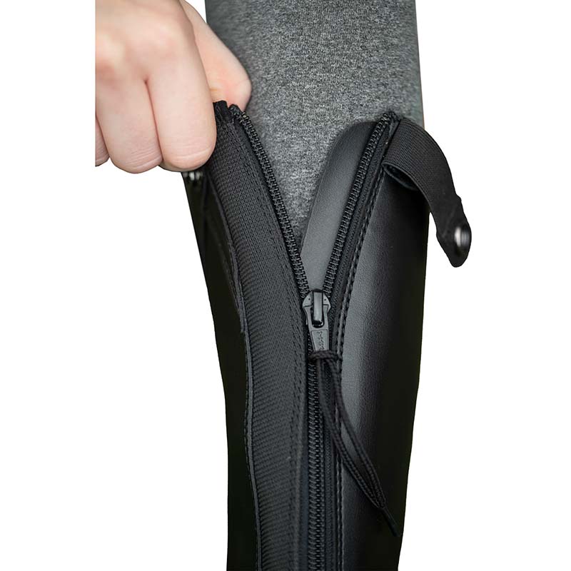 Riding Boots HKM Julie in smooth leather - for Kids and Women - 3746