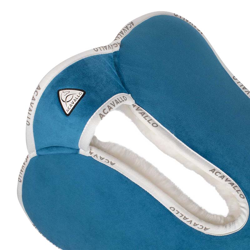 Withers free memory foam half pad with sheepskin - 3590