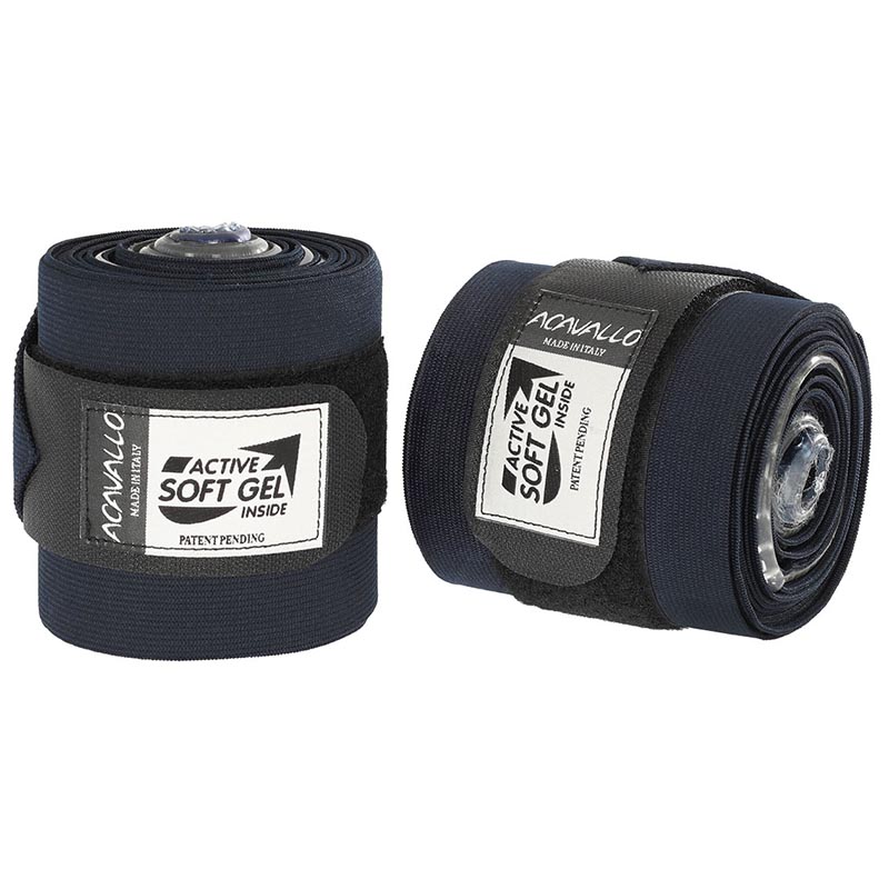 Pair of working elastic bandages made of cloth and gel active - 1529