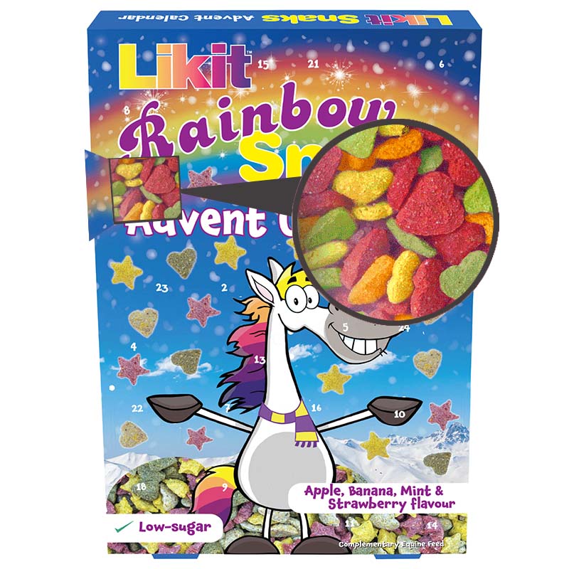 Advent Calendar with Likit Snaks Treats for your Horse - 1144