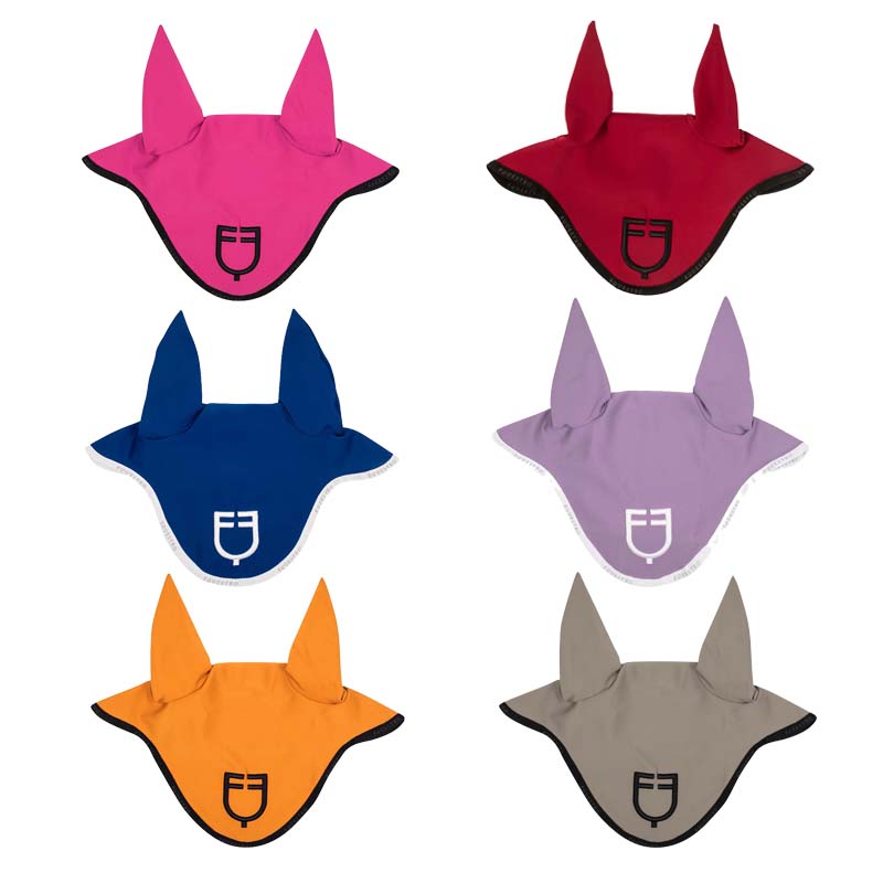 Ear net fly veil equestro gp model with logo - 0571