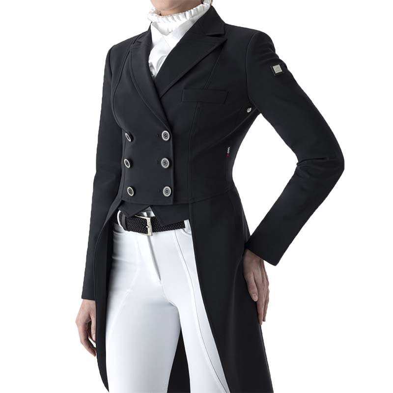 Equiline women's dressage tailcoat jacket aurora model
