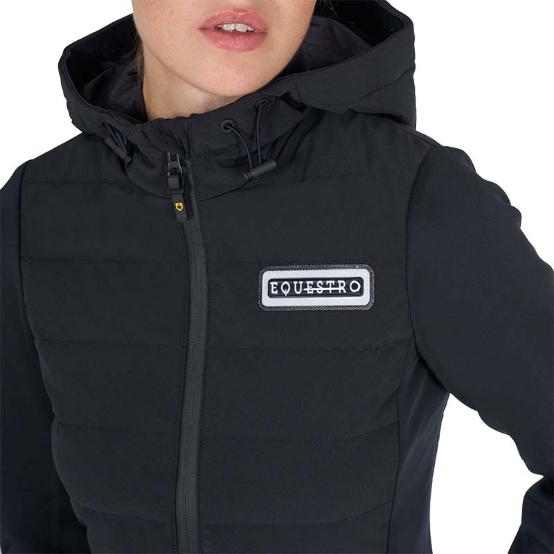 Equestro Hooded Down Jacket Women - 9860