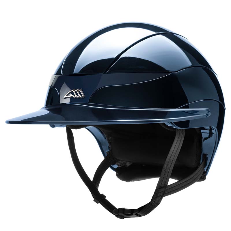 Equiline XANTO Riding Helmet with Metal Logo - Wide visor - 3225