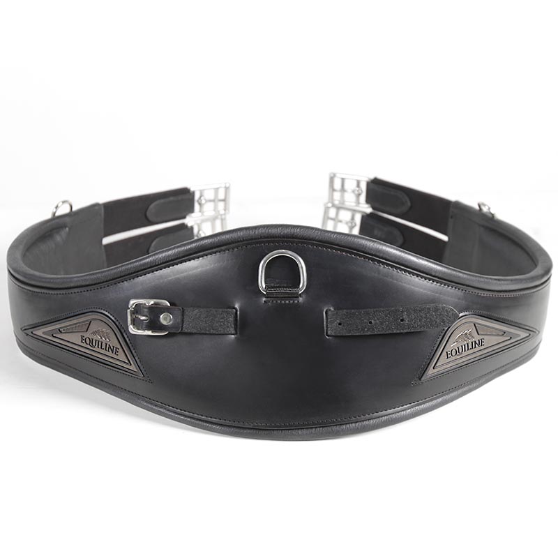 Girth anatomic shape leather equiline saddle division